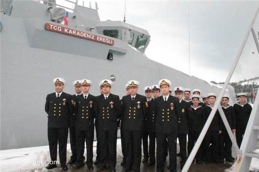 TCG Karadeniz Ereğli Karakol Gemisi Halka Açıldı