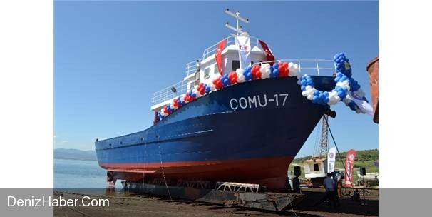 Çömü-17&#039;nin Denize İndirme Töreni