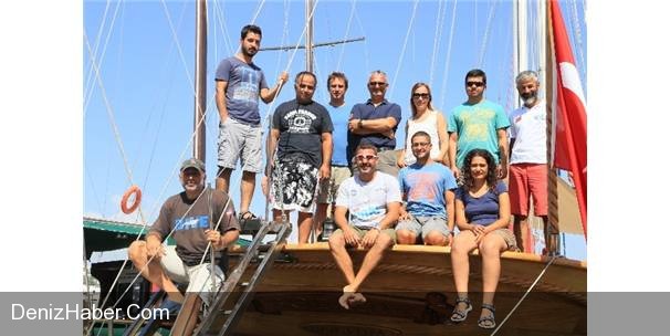 Sts Bodrum Okul Gemisi Yine Yelken Açtı