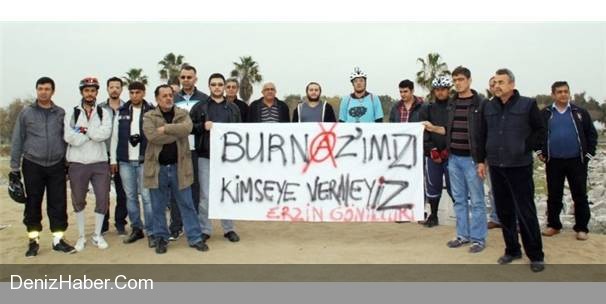 Bölge Halkı Burnaj Plajını Geri İstiyor