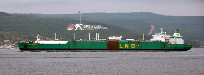 Dev Tanker Çanakkale Boğaz'ını Kapattırdı