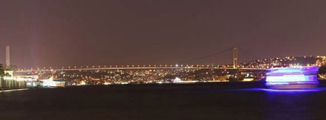 Boğaziçi'nin Işıkları 1 Saat Kapandı