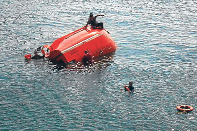 Filika Kazasında  Dosya kayıp