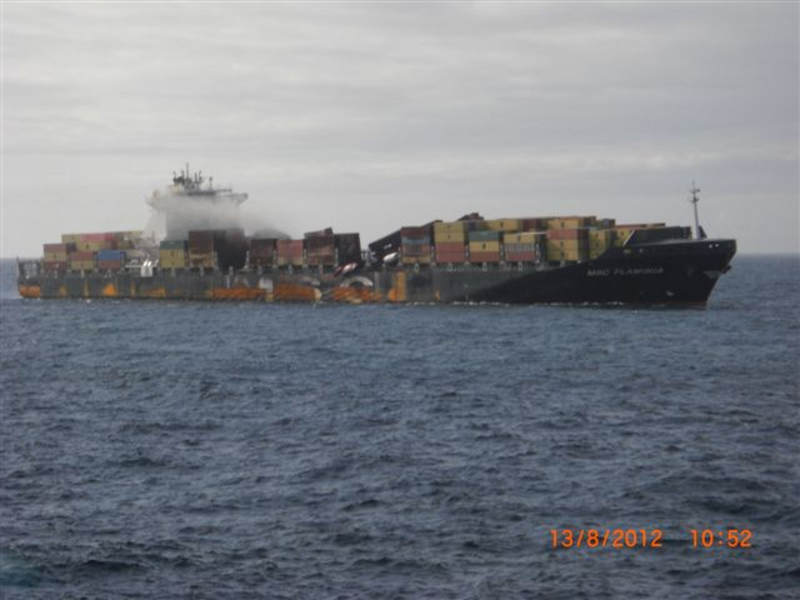 MSC Flaminia; 'Müşterek Avarya' İlan Etti!