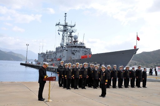 TCG Gelibolu Fırkateyni Somali yolunda