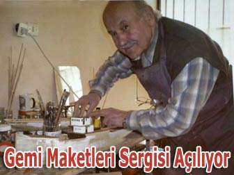 Yalova&#039;da gemi maketleri sergisi