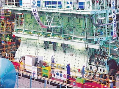 Gemi motor fabrikalarına iptaller başladı