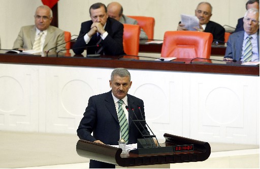 Yıldırım hakkındaki gensoru reddedildi