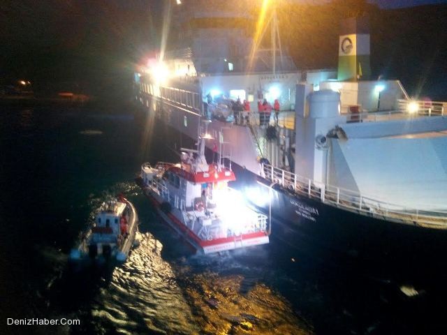 GÖKÇEADA-1 Yolcu Feribotu Yüzdürüldü