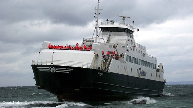 GESTAŞ'IN Feribotu Karaya Oturdu