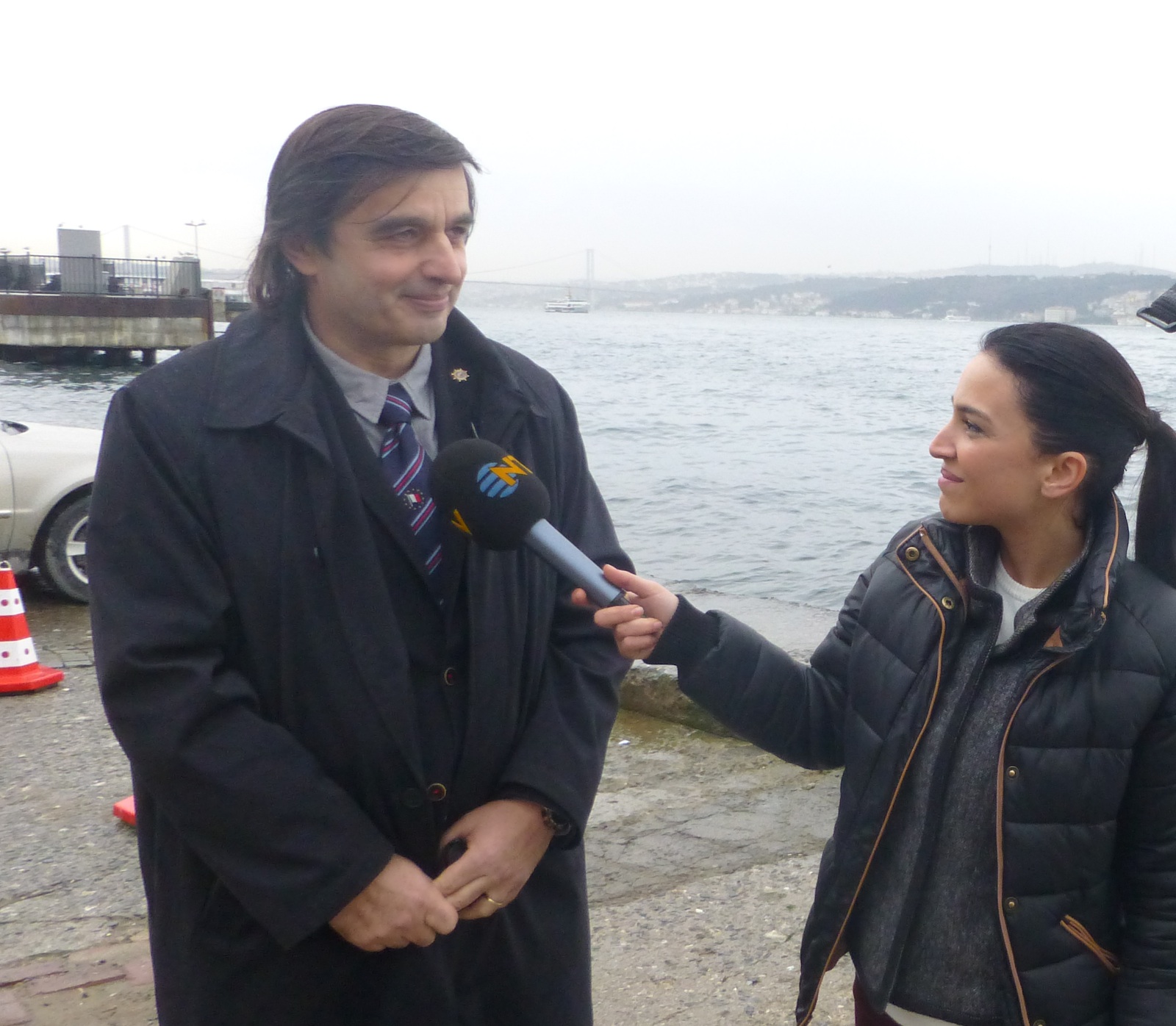 Boğazdaki Kaza NTV&#039;de Konuşuldu