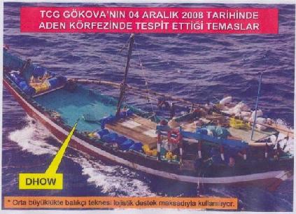 TCG Gökova Korsanları Püskürttü