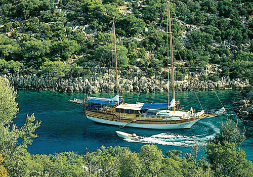 Göcek koylarında yat sınırlaması