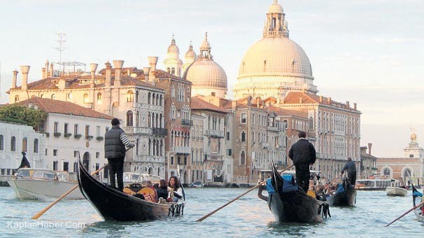 Venedik gondollarının kürekleri Çanakkale&#039;den
