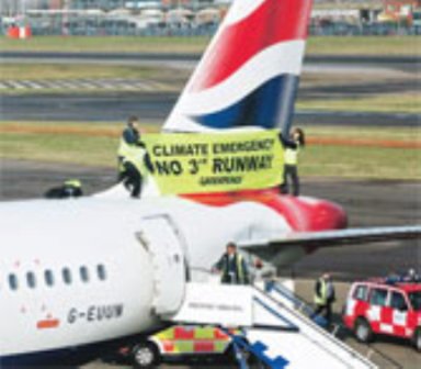 Çevrecilerden 'Havalı' Eylem