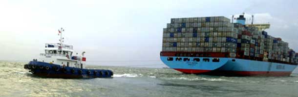 Karaya Oturan Grete Maersk Kurtarıldı