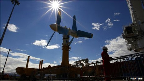 Golfstrim'den Türbinlerle Elektrik Sağlanacak