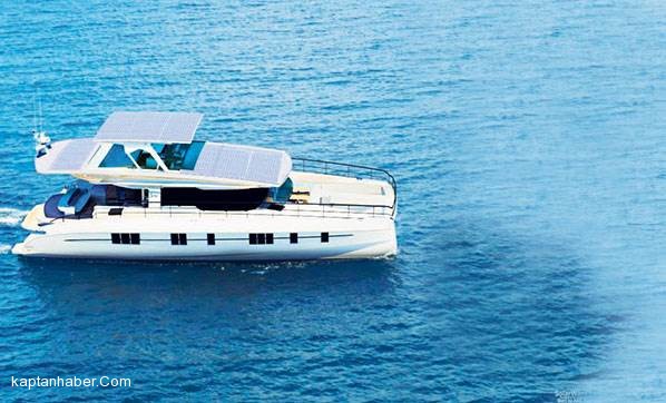 Güneş enerjisiyle çalışan lüks yata Türk imzası