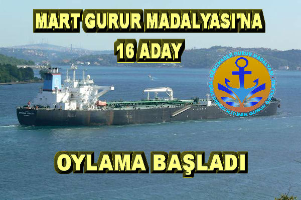 Mart 2011 Gurur Madalyasına 16 Aday