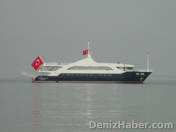 &#039;Harem1&#039; İsimli  Yolcu Gemisi Denize Kavuştu