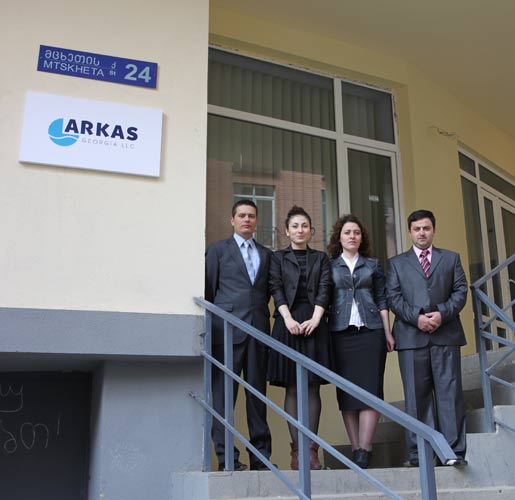 Arkas, Gürcistan&#039;da Ofis Açtı