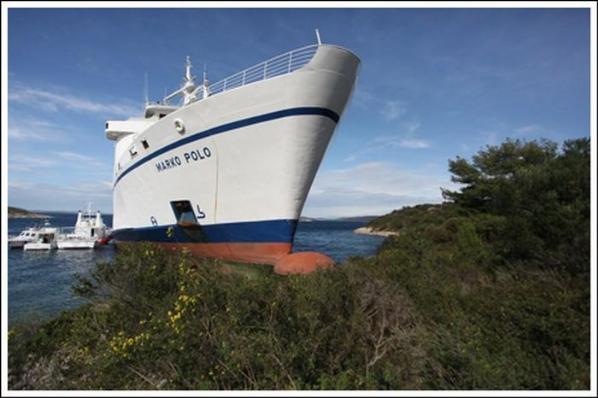 Sarhoş Kaptan Gemiyi Dağa Çıkardı