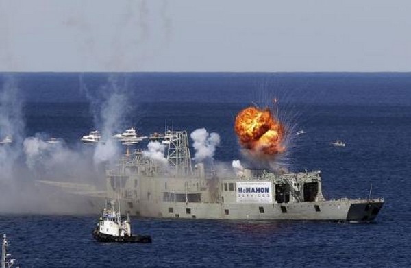 Roket Gemisi &#039;HMAS Adelaid&#039; Batırıldı