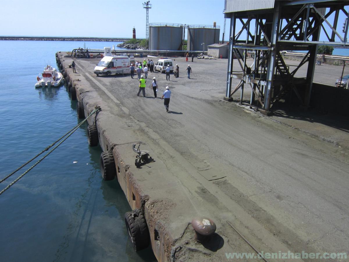 Hopa Limanında ISPS Tatbikatı Yapıldı