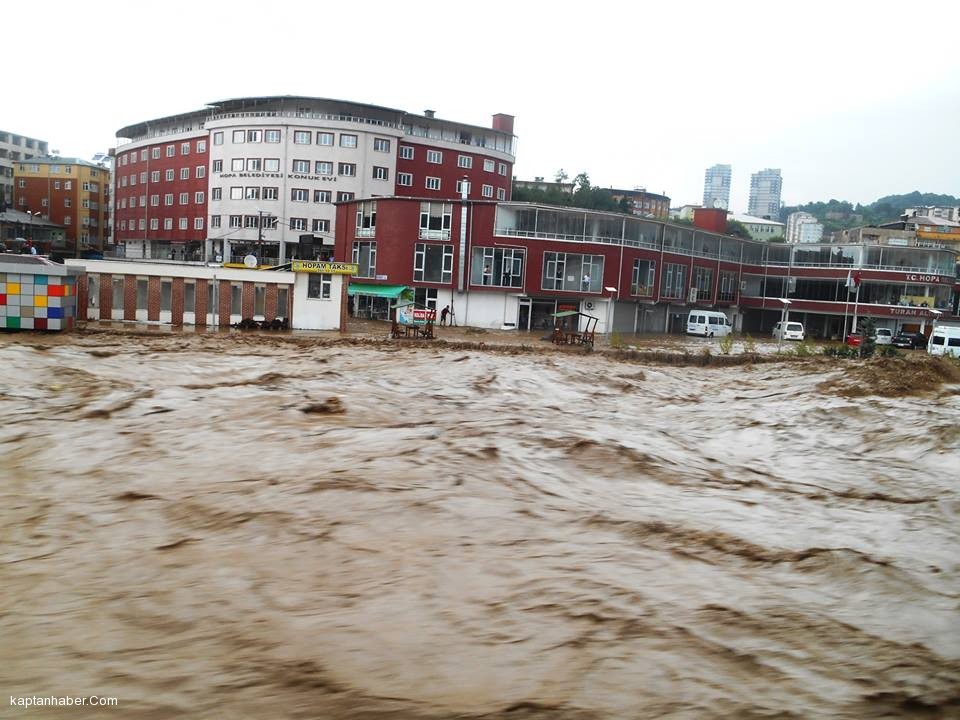 Hopa'da Yaşanan Afetin Raporu Yayınlandı
