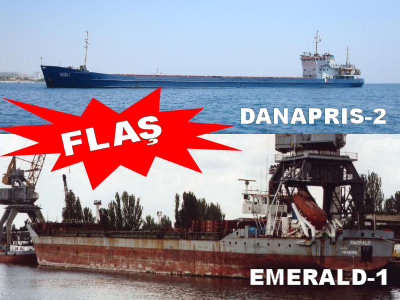 Bozcaada açıklarında 2 gemi çarpıştı