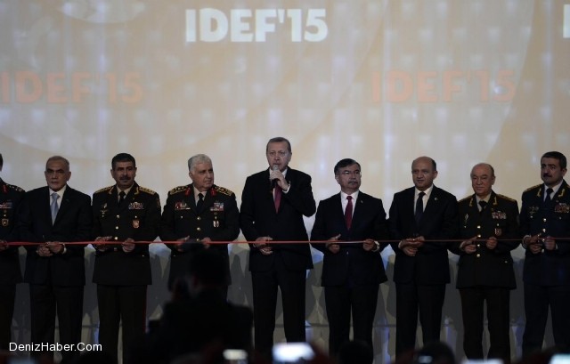 IDEF 2015 12. Uluslararası Savunma Sanayi Fuarı açıldı