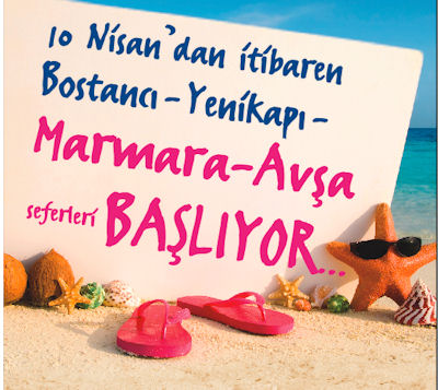 İDO, Marmara ve Avşa Seferlerine Başlıyor