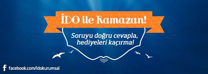İDO&#039;dan Ramazan Kampanyası
