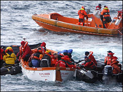 Tüm yolcu ve mürettebat kurtarıldı