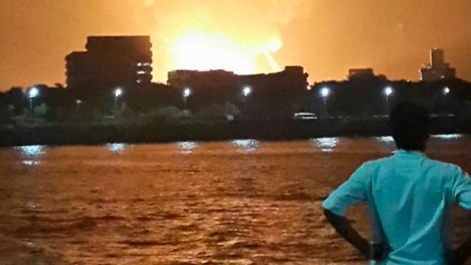 Hindistan'da Denizaltıda Korkunç Patlama