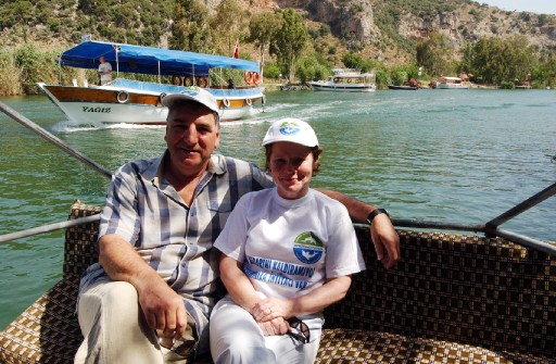 Ünlü İngiliz Aktris Dalyan'da