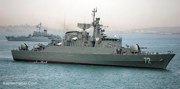 İran Savaş Gemileri Hazar Denizinde