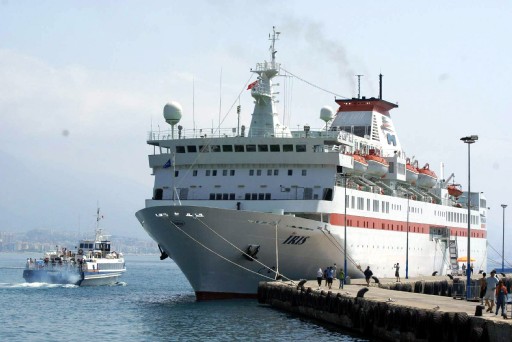 Gemiler Alanya'ya 40 Bin Turist Getirdi