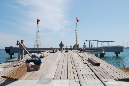 Atatürk'ün İskelesi Yenileniyor