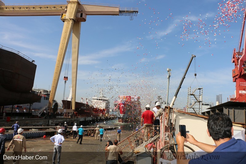 İstanbul Tersanesi Gemi İndirme Töreni
