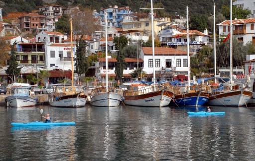 Antalya'da Kanoya Büyük İlgi