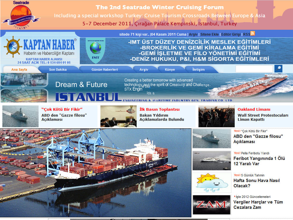 KaptanHaber.Com sektör ikinciliğine oynuyor