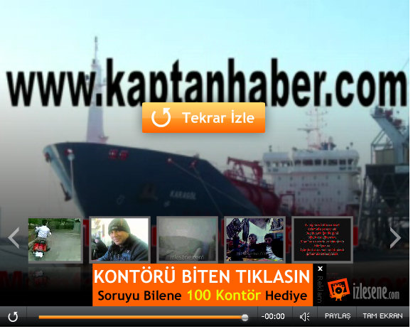 Kaptanhaber Gemi Kaptanıyla Görüştü