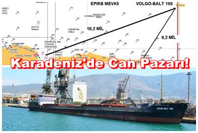 Volgobalt 199 Şile açıklarında battı