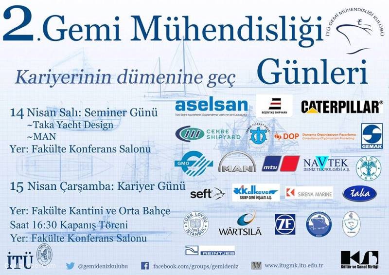 İTÜ Gemi Mühendisliği Kulübü “2. Gemi Mühendisliği Günleri”