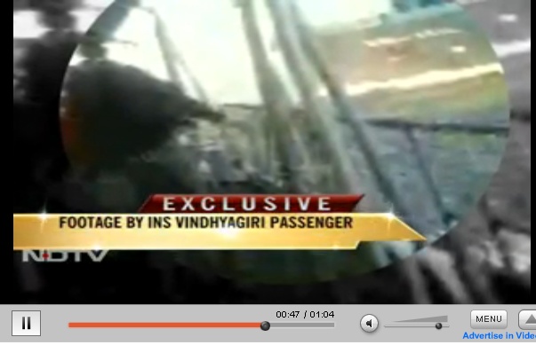 Kaza Anı: Konteyner Gemisi Böyle Bindirdi