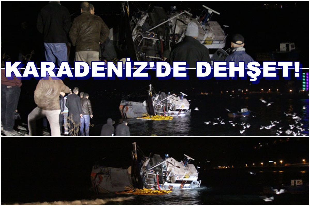 Balıkçı Teknesi  Kayalara Çarptı