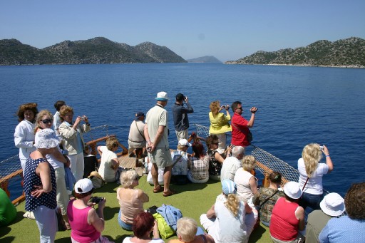 Kekova Koyu'na 35 Bin Turist Ziyareti