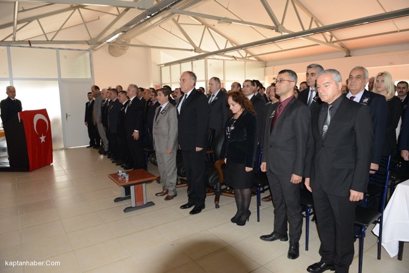 Atatürk Ölümünün 77. Yıldönümünde Törenle Anıldı