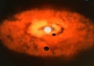 Kıyamet Gibi..İki gezegen çarpıştı